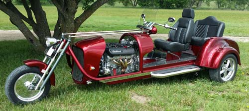 Custom Built Roadstar Trike With LS1 Motor