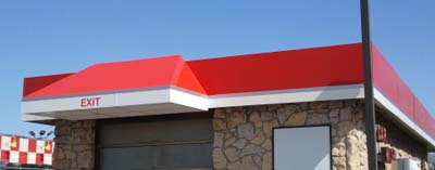 Aluminum Awning Covered Metal